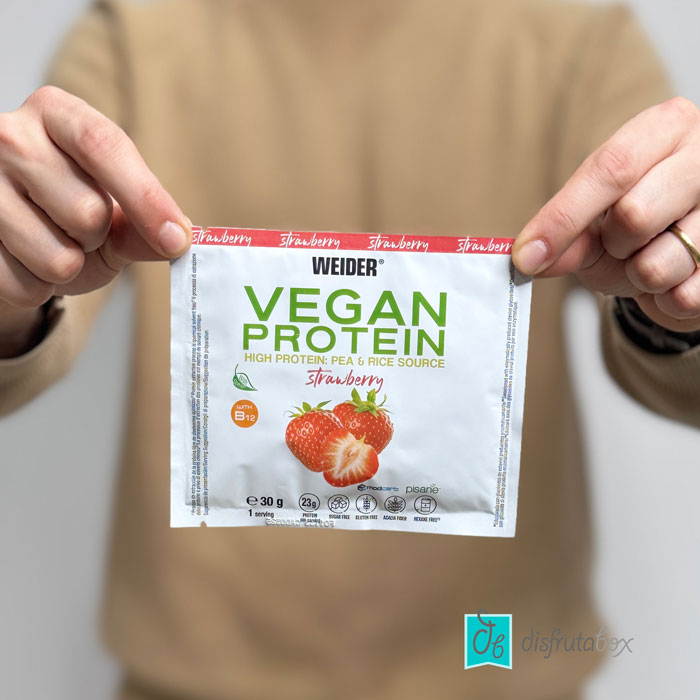 Weider Vegan Protein de Mango Matcha, Fresa o Cookies