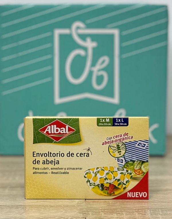 Envoltorios Beeswax de Albal en DisfrutaBox 'Flower's Sound'