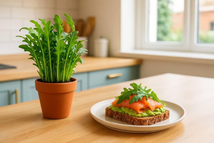14 plantas culinarias fáciles de cultivar y cómo usarlas sin que dejen de crecer Rúcula
