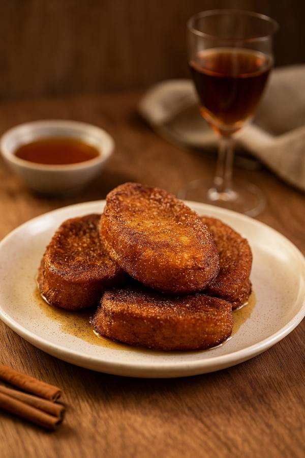 Torrijas: historia en Portugal rabanadas
