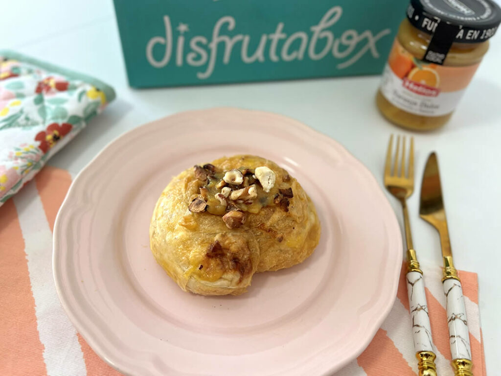 Crispy roll de naranja