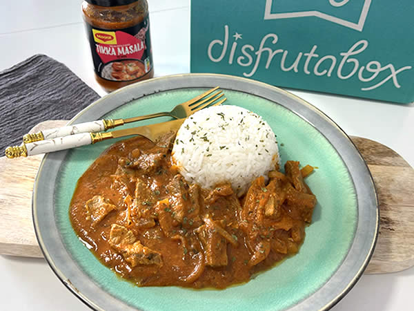 Ternera Tikka Masala