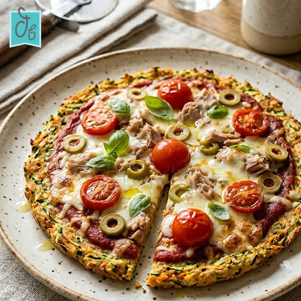 Una receta sorprendente, muy fácil de preparar y perfecta para disfrutar de una “pizza” distinta pero igual de deliciosa.