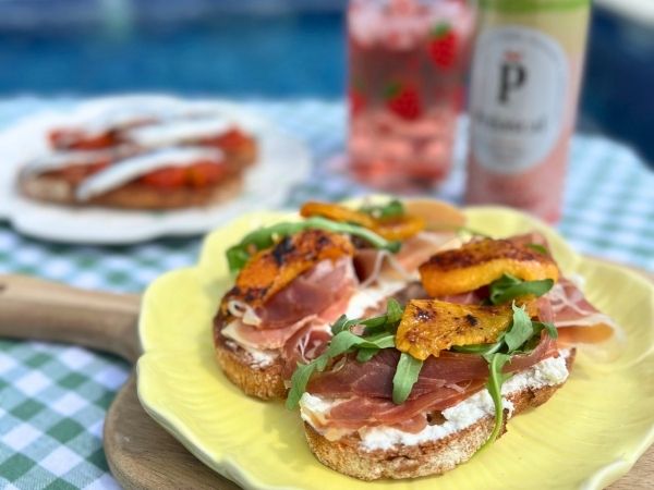 si tenéis 10 minutos y un Rosé de Verano Peñascal bien frío, ya tenéis prácticamente montado el aperitivo.